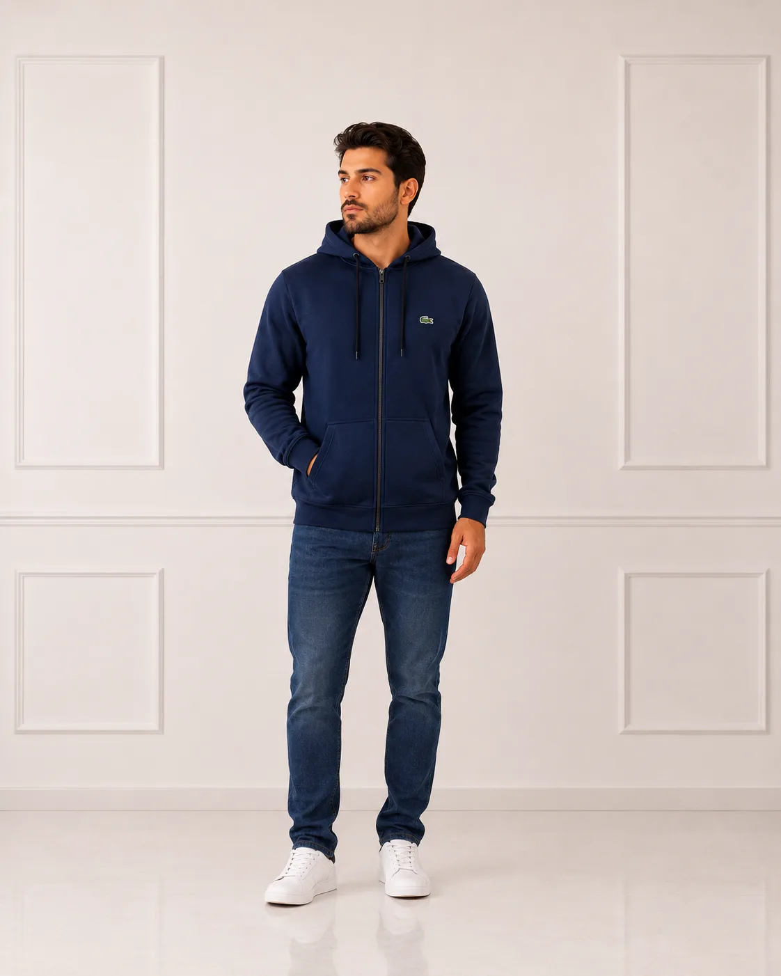 Blusa Moletom com Ziper e Touca Moda masculina Variadas da Loja Precinho10
