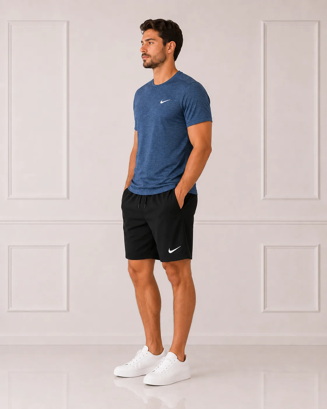 Camiseta Dri Fit Masculina Moda masculina Variadas da Loja Precinho10 lado/costas