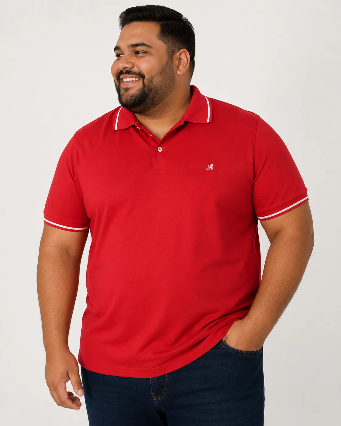 Camiseta Masculina Gola Polo Plus Size Moda plus Variadas da Loja Precinho10