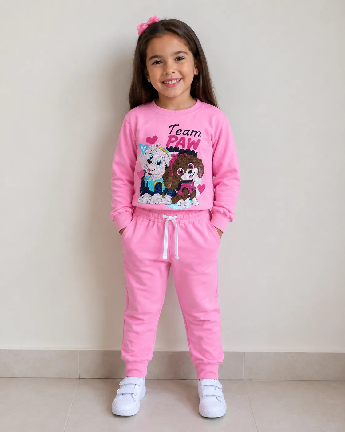 Conjunto Infantil Feminino Moletom Moda infantil Variadas da Loja Precinho10
